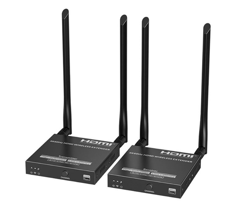 Extender Wireless=5GHz=HDMI 2.0 4K60Hz, transport semnal la max.50m, 2 x Alimentatoare incluse, Transmitator si Receptor