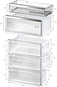 Bosch Serie 6 KGN39LBCF fridge-freezer Freestanding 363 L C Black