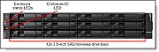 SSD server Lenovo ThinkSystem DE4000F 12 x 1.92 TB, 2.5 inch, SAS 12G, 1.0 DWPD, Hot-plug