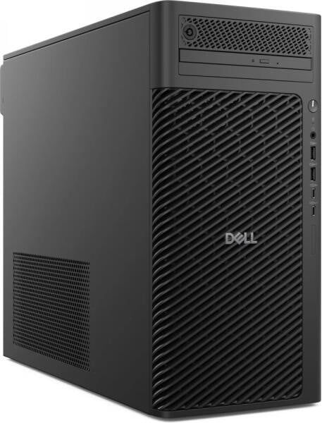 Desktop PC Dell Pro Max FCT2250 T2 Tower, Intel 285 (24 C / 24 T, 2.50 GHz - 5.60 GHz, 36 MB Intel Smart Cache cache, 182 W), 32 GB DDR5, 1 TB Tip SSD: M.2 PCIe Gen4 x4 NVMe, Nu are unitate optica integrata, Intel Graphics, 1500 W, Ubuntu Linux