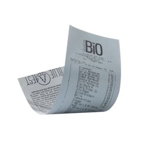 Receipt rolls Blue4est, Heipa, 80 mm, 80 mm, 12.7 mm, EC-Cash