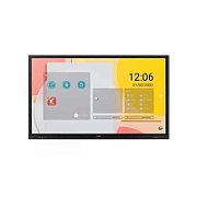 Display interactiv Sharp de 86  din seria LC, UHD, 450 cd/m2, rezistent 16/7, infraroșu, 20 puncte tactile, slot OPS, procesor Android SoC, USB-C, ieșire HDMI