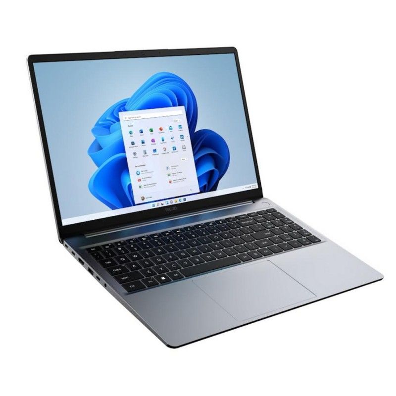 Laptop Tecno Mobile Raptor Lake-H K16SAA, 16 inch 1920 x 1200 pixeli, Intel Core i5 13420H (8 C / 12 T, 2.1 GHz - 4.60 GHz, 12 MB Intel Smart Cache cache, 115 W), 16 GB LPDDR4, 1 TB SSD, Intel UHD Graphics Intel UHD Graphics, Windows 11 Home, Tastatura English, Gri