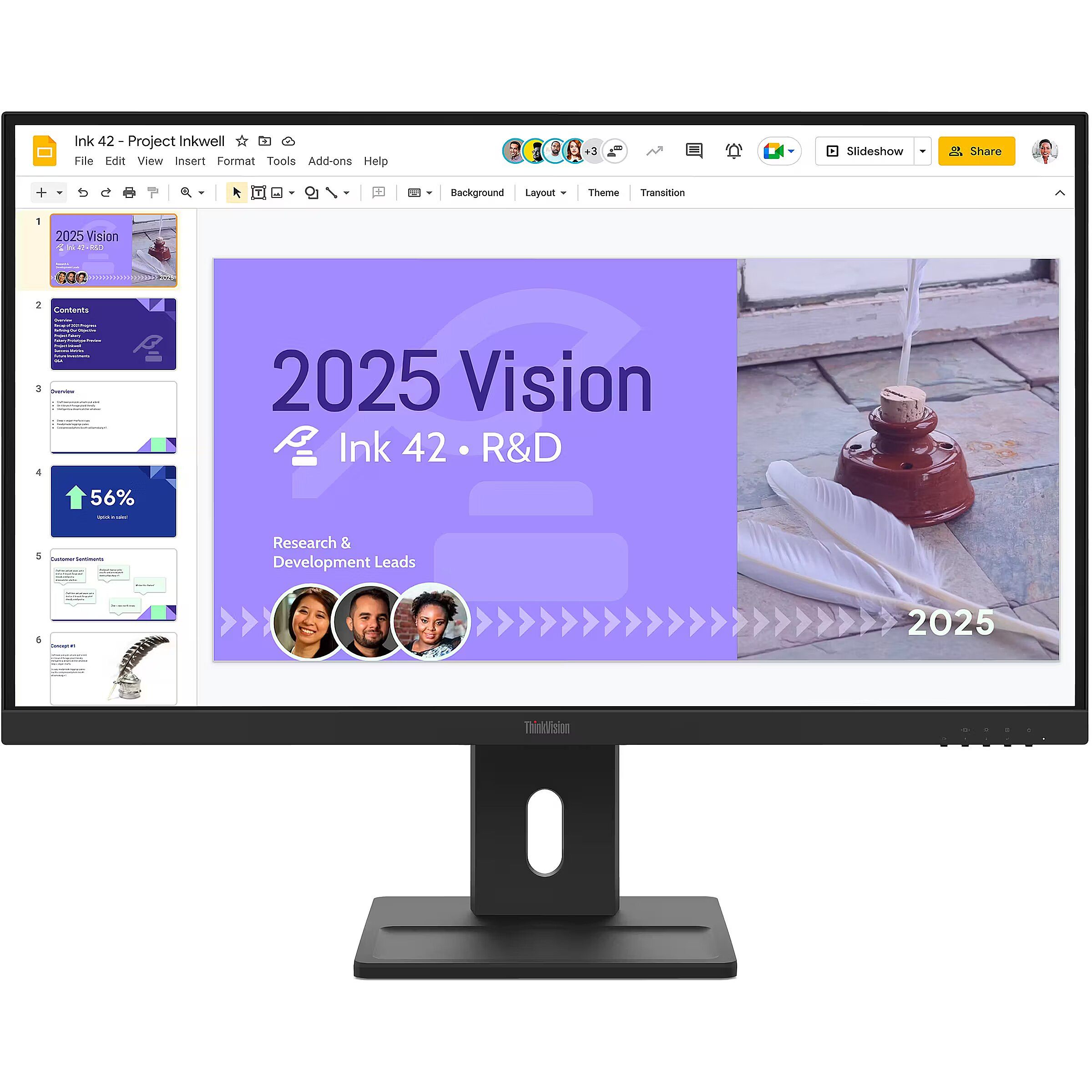 Monitor  LenovoThinkVision E27Q-40 27 IPS, QHD (2560x1440), 16:9, Brightness: 350 cd/m², Contrast ratio: 1500:1, Response time: 4ms GtG (Extreme mode) / 6ms GtG (Typical mode), Dot / Pixel Per Inch: 109 dpi, Color Gamut: 99% sRGB, View angle: 178° / 178°, Stand: Tilt, Swivel, Pivot, Height Adjust