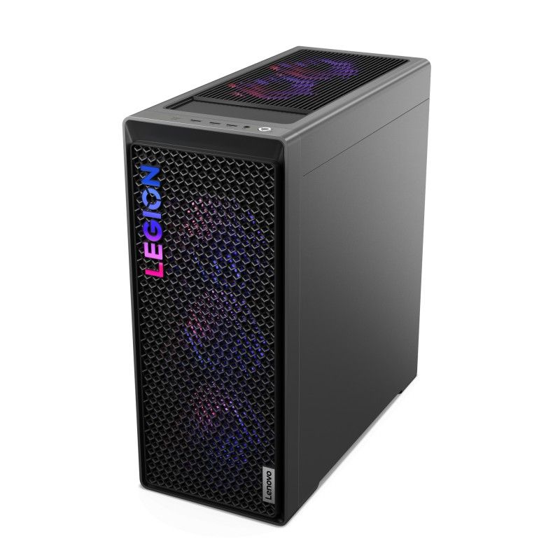 Desktop PC Lenovo Legion T7 34IAS10 Tower, Intel Core Ultra 9 285K (24 C / 24 T, Nespecificat - 5.7 GHz, 36 MB Intel Smart Cache cache, 125 W), 64 GB DDR5, 2x 1 TB SSD, Fara unitate optica, NVIDIA GeForce RTX 5080 16 GB, 850 W, Free DOS