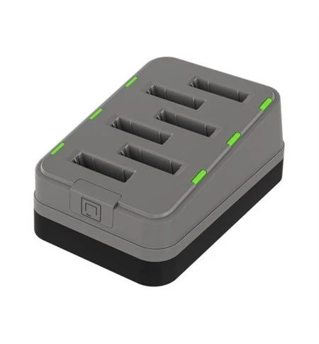 Zebra battery charging station, 6 slots