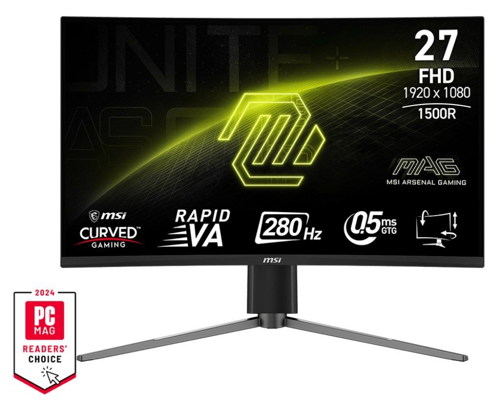 MSI Monitor 27  PRO  276CPXF FHD 280Hz