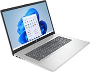 Laptop HP 17 Cn4009nw, 17.3 inch 1920x1080, Intel Core 5 -120U (10 C / 12 T, 1.4 GHz - 5.0 GHz, 12 MB cache, 15 W), 16 GB DDR4, 512 GB SSD, Intel Graphics, Windows 11 Home, Tastatura International, Argintiu