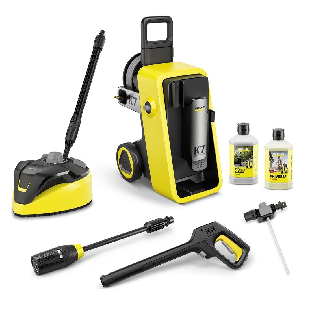 Kärcher K 7 Comfort Premium Home pressure washer Upright 600 l/h 3000 W Yellow