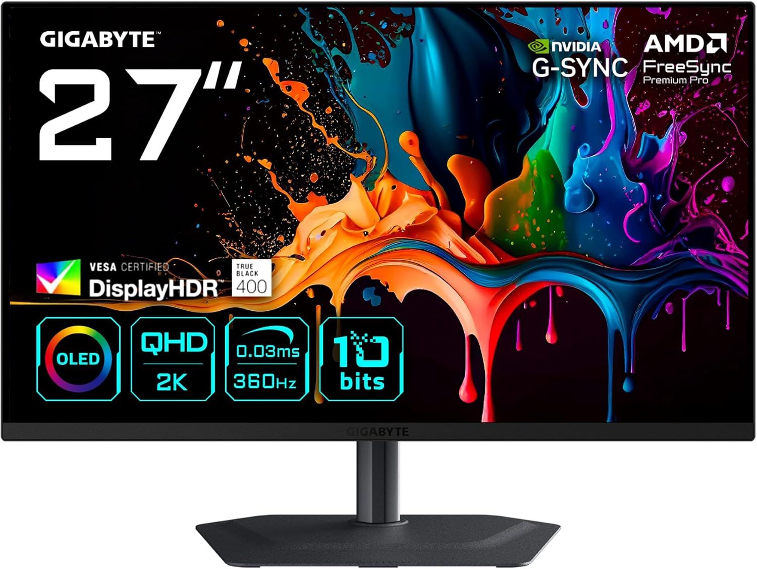 MO27Q3, IPS, 27 , QHD, 2560 x 1440, HDMI, DisplayPort, 360Hz, 1ms, Negru