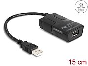 DeLOCK 64225 Serial Converter/Repeater/Isolator USB 2.0 Black (64225)