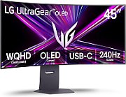 Monitor LG 44.5  45GX900A-B.AEU, Curvature: 800R, Diagonal (inch): 44.5, Diagonal (cm): 113, Aspect ratio: 21:9, Panel: OLED, Resolution: 3440x1440, Refresh Rate: 240Hz, Response time GtG: 0.03ms, Brightness (max): 275 cd/m², Contrast (static) : 1.5M:1, Viewing angle: 178/178, Color Gamut Type