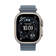 Watch Apple Watch Ultra 3 (2025) 5G 49mm Natural Titanium Case with Ocean Band - Anchor Blue