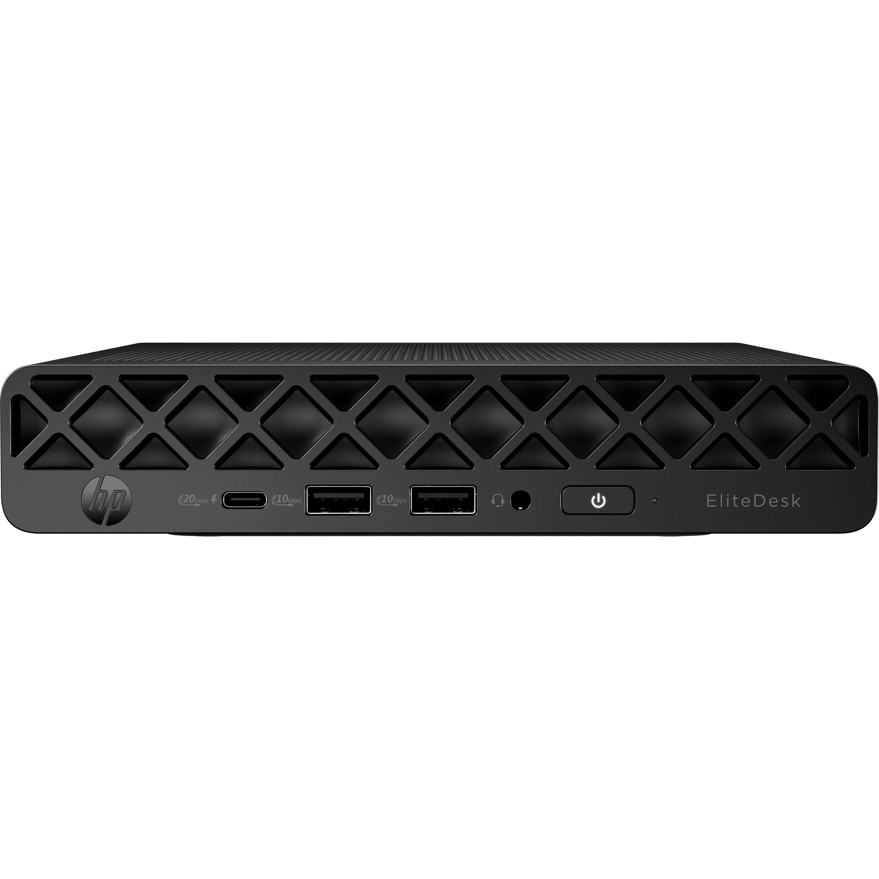 Desktop PC HP EliteDesk 8 Mini G1i, Intel 235T (14 C / 14 T, 2.2 GHz - 5 GHz, 24 MB cache), 16 GB RAM, 512 GB SSD, Intel Graphics, Windows 11 Pro