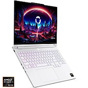 Laptop Lenovo Legion 7 16AGP11 83Q80011RM, 16 inch 2560 x 1600, AMD Ryzen AI 9 HX 470 (12 C / 24 T, 2 GHz - 5.2 GHz, 36 MB cache, 55 W), 32 GB LPDDR5X, 1 TB SSD, Nvidia GeForce RTX 5060, Fara sistem de operare, Tastatura English, Glacier White