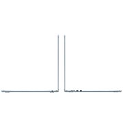 Laptop Apple MacBook Air 15 with Liquid Retina (2026), 15.3 inch 2880 x 1864, Apple M5 10-core (10 C, N/A - N/A, N/A cache, N/A), 16 GB LPDDR5X, 512 GB SSD, Apple 10-core integrat, macOS, Tastatura International, Albastru deschis