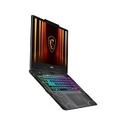 Laptop MSI Cyborg 15 B13WEKG-629XPL, 15.6 inch 1920 x 1080, Intel 13420H (8 C / 12 T, 2.1 GHz - 4.60 GHz, 12 MB Intel Smart Cache cache, 115 W), 16 GB DDR5, 512 GB SSD, Nvidia GeForce RTX 5050, Fara sistem de operare, Tastatura English US, Negru