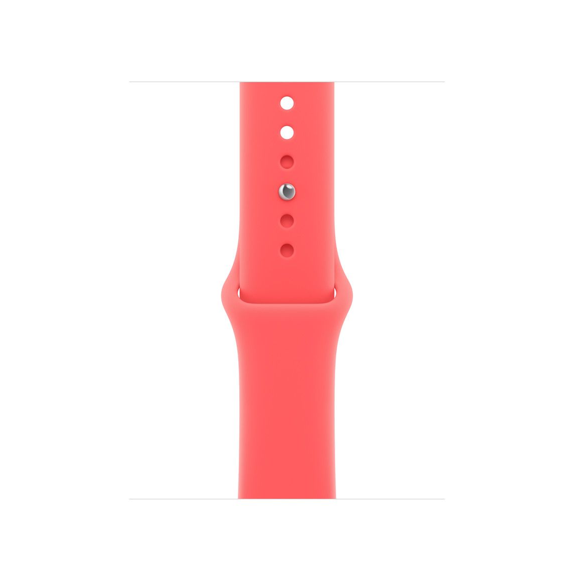 Apple Watch 42mm Band: Bright Guava Sport Band - S/M (SEASONAL)