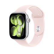 Apple Watch 46mm Sport Band: Soft Pink Sport Band - M/L (SEASONAL)