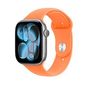 Apple Watch 46mm Sport Band: Clementine Sport Band - M/L (SEASONAL)