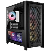 CORSAIR Geh Midi FRAME 4000D LCD RS ARGB Mid-Tower, Black