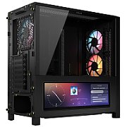 CORSAIR Geh Midi FRAME 4000D LCD RS ARGB Mid-Tower, Black