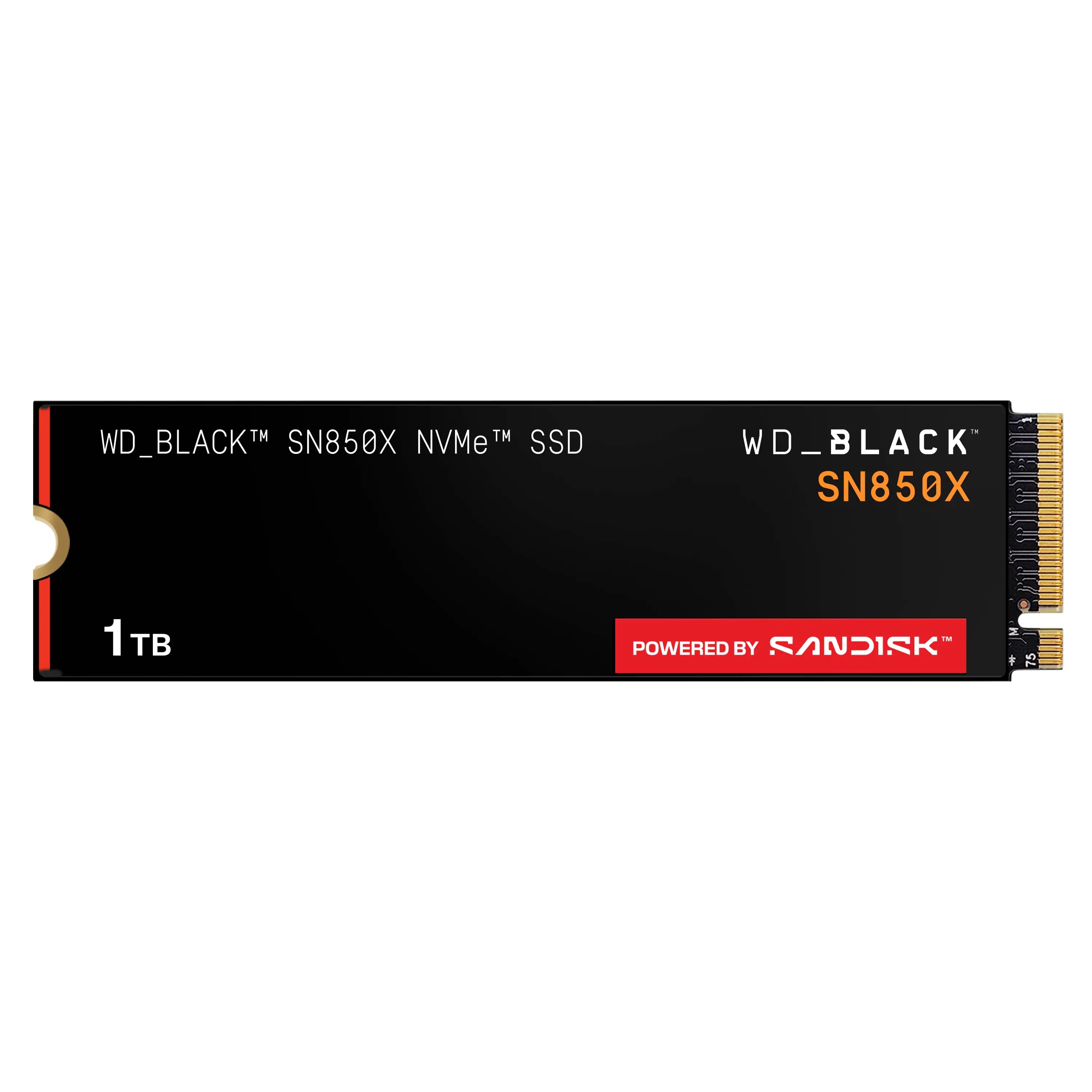 SSD WD Black SN850X 1 TB PCIe 4.0 x4 M.2 2280