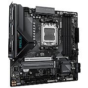 GIGABYTE B850M EAGLE WIFI7. Processor manufacturer: AMD, Processor socket: Socket AM5, Compatible processor series: AMD Ryzen 7000 Series, AMD Ryzen 8000 Series, AMD Ryzen 9000 Series. Supported memory types: DDR5-SDRAM, Maximum internal memory: 256 GB, Memory slots type: DIMM. Supported storage