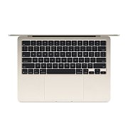 Laptop Apple MacBook Air 15 MDVE4ZE/A, 15.3 inch 2880 x 1864, Apple M5 10-core (10 C / 10 T, N/A - N/A, N/A cache, N/A), 16 GB LPDDR5, 1 TB SSD, Apple M5 10-core integrat, Mac OS, Tastatura US, Starlight