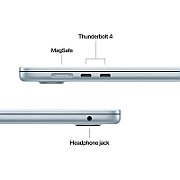 MacBook Air 15.3  Retina/Apple M5 (CPU 10-core, GPU 10-core, NeuralEngine16-core)/24GB/512GB - Sky Blue - US English KB (No Adapter)  - 2026 (CTO from MDVQ4RO/A)