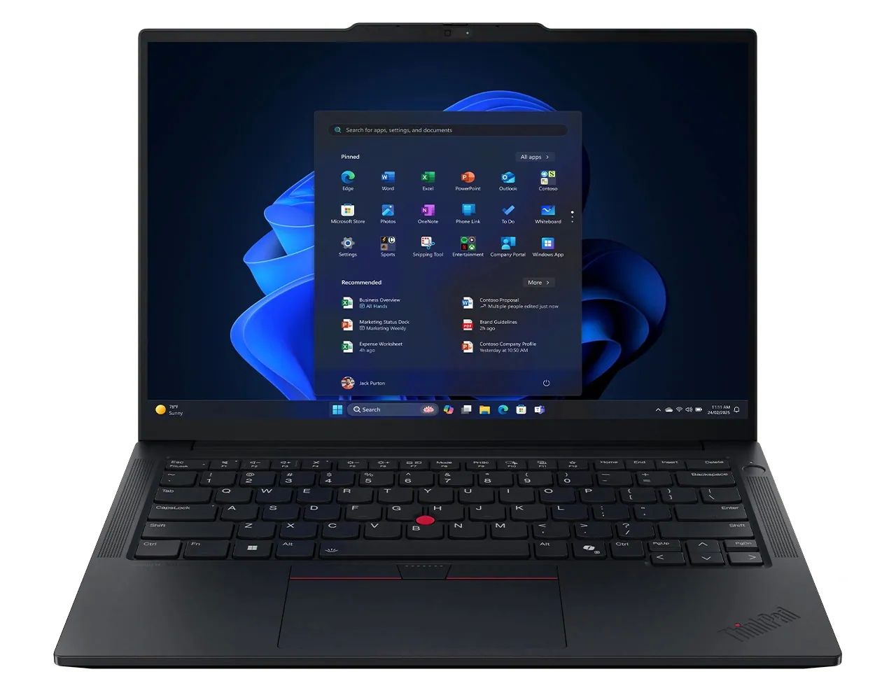 Laptop Lenovo ThinkPad E14 Gen 7 21SX0058RI, 14 inch 1920 x 1200, Intel Core ultra 5 225U (12 C / 14 T, 1.5 GHz - 4.8 GHz, 12 MB Intel Smart Cache cache, 15 W), 8 GB DDR5, 1 TB SSD, Intel Graphics, Windows 11 Pro, Tastatura English (EU), Black