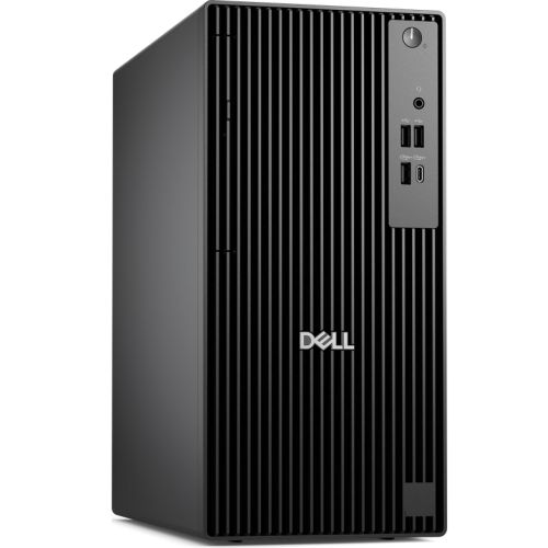 Desktop PC Dell Pro Tower QCT1250, Intel Core i3 -14100T (4 C / 8 T, 2.7 GHz - 4.4 GHz, 12 MB cache), 8 GB RAM, 512 GB SSD, DVD±RW, Intel Graphics, 180 W, Ubuntu