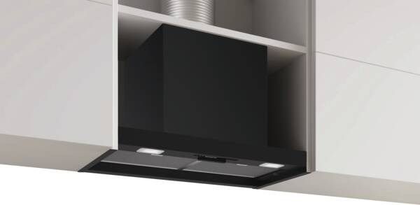 Bosch Serie 2 DBB63BC60 cooker hood Built-in Black 384 m3/h
