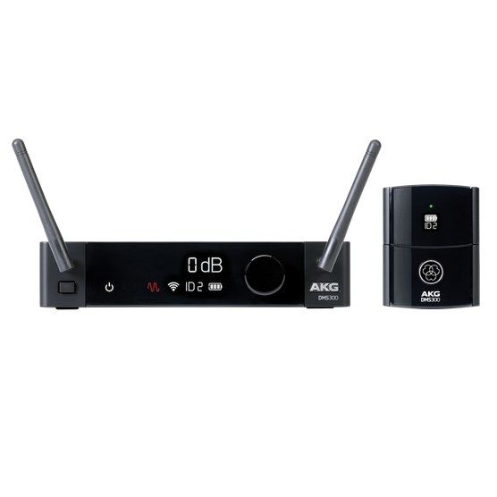 AKG DMS300 Instrument Set Digital Wireless Microphone System - Mikrofonowy zestaw bezprzewodowy