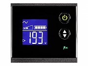 UPS Eaton ELP1600DIN, 1600 VA, 1000 W, cu management, line-interactive, 8x Schuko, 1x C14, 1x USB, 12V 9Ah Sealed Lead-acid, LCD, Tower, Negru
