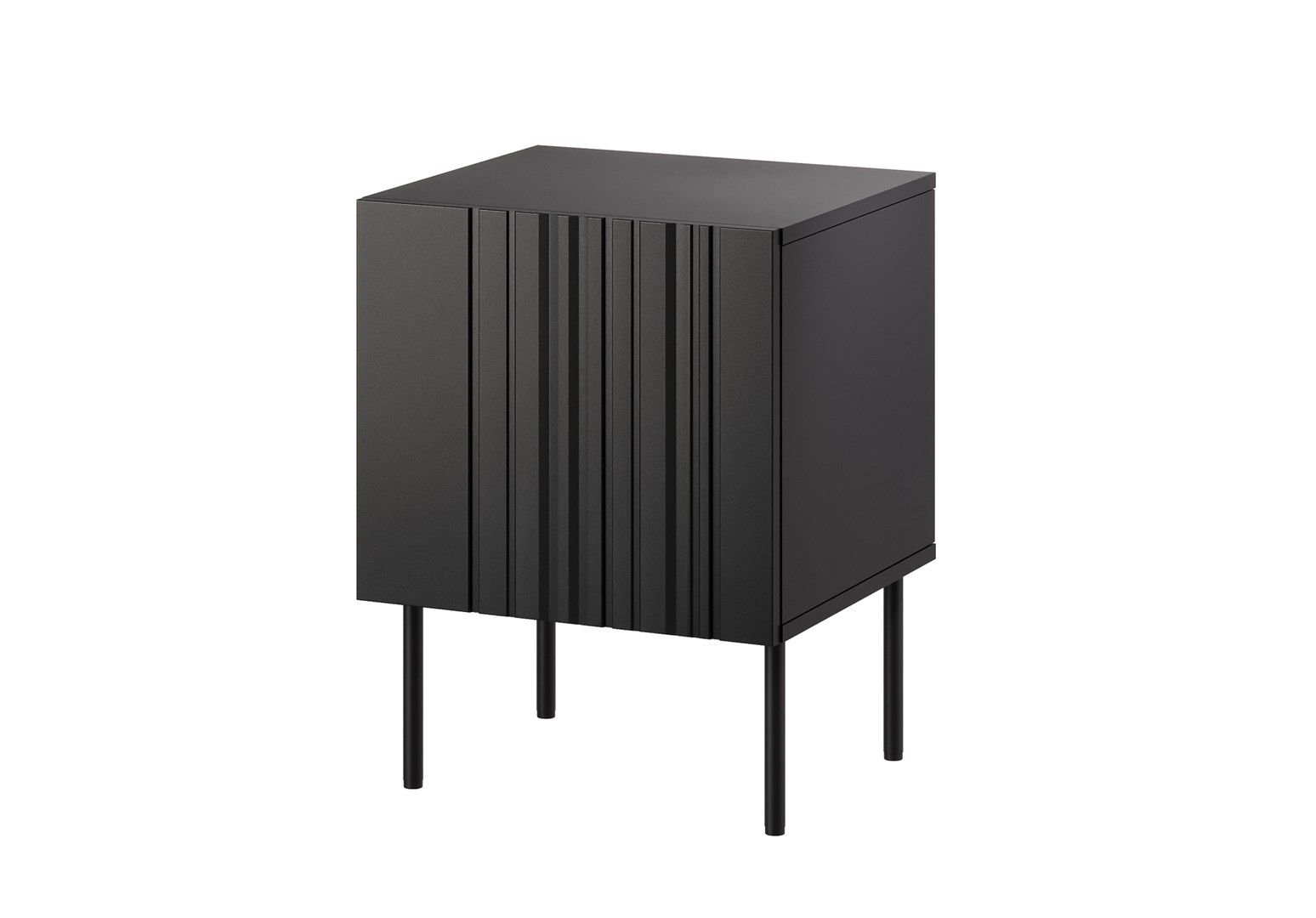 Cama Bedside table 2 pcs ISLA 44 5x40x59 black matt