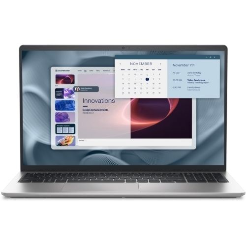 Laptop Dell Pro 15 Essential PV15250, 15.6 inch 1920 x 1080, Intel Core i7 1355U (10 C / 12 T, 3.7 GHz - 5.0 GHz, 12 MB cache, 28 W), 16 GB DDR5, 512 GB SSD, Intel UHD Graphics, Ubuntu, Tastatura US, Platinum Silver