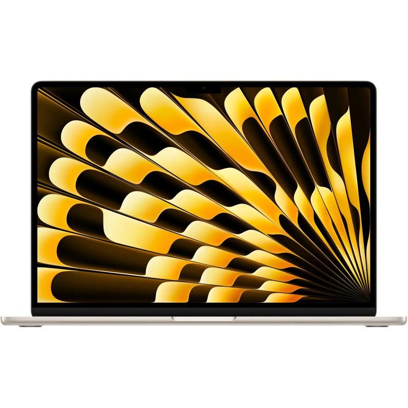 Laptop Apple MacBook Air 15 Z1LT000GY, 15.3 inch 2880 x 1864, Apple M5 10-core (10 C / N/A T, N/A - N/A, N/A cache, N/A), 32 GB LPDDR5X, 512 GB SSD, Apple M5 10-core integrat, Mac OS, Tastatura English International, Starlight