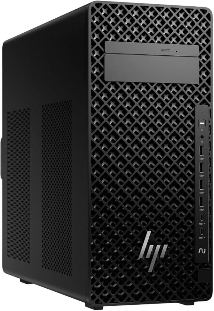 Desktop PC HP Z2 Tower G1i, Intel 285K (24 C / 24 T, 3.2 GHz - 5.7 GHz, 36 MB cache), 64 GB RAM, 1 TB SSD, Nvidia Pro 4000 Blackwell 24 GB, 700 W, Windows 11 Pro