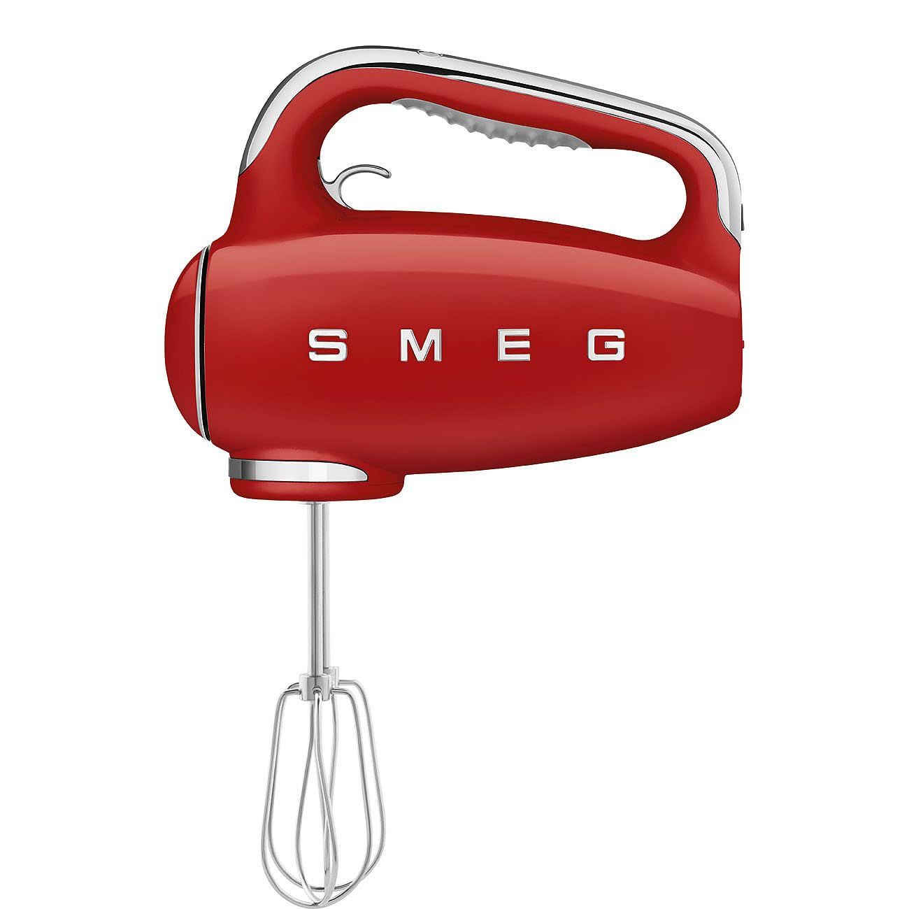 Smeg HMF01RDEU Handmixer im 50er Jahre Retro Design rot