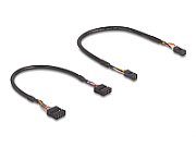 DELOCK Konverter M.2 Key B+M 1 x RJ45 2 5 Gigabit LAN