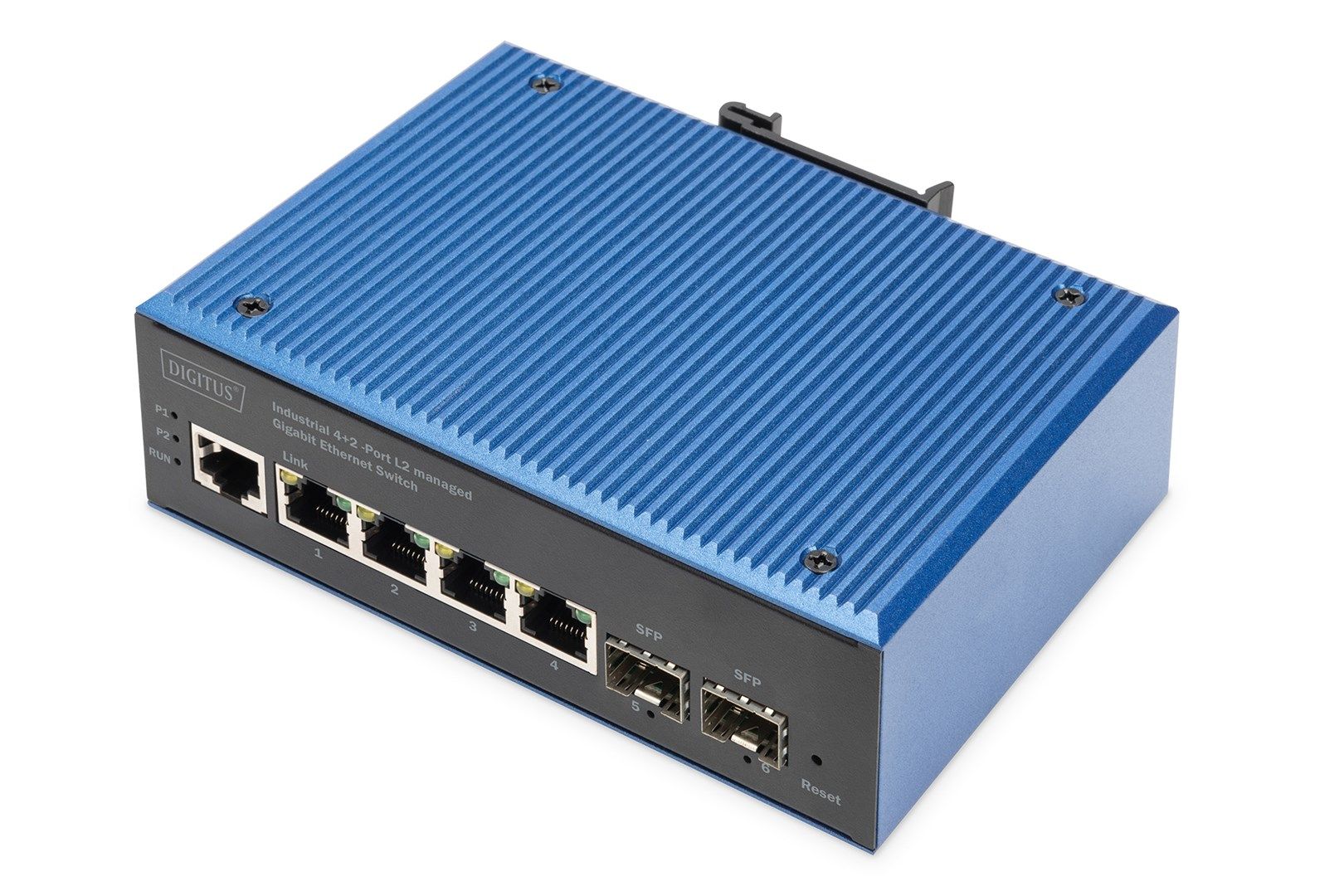 Industrial 4+2-Port L2 managed Ethernet Switch
