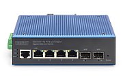 Industrial 4+2-Port L2 managed Ethernet Switch