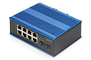 Industrial 8+2-Port Gigabit Ethernet PoE Switch