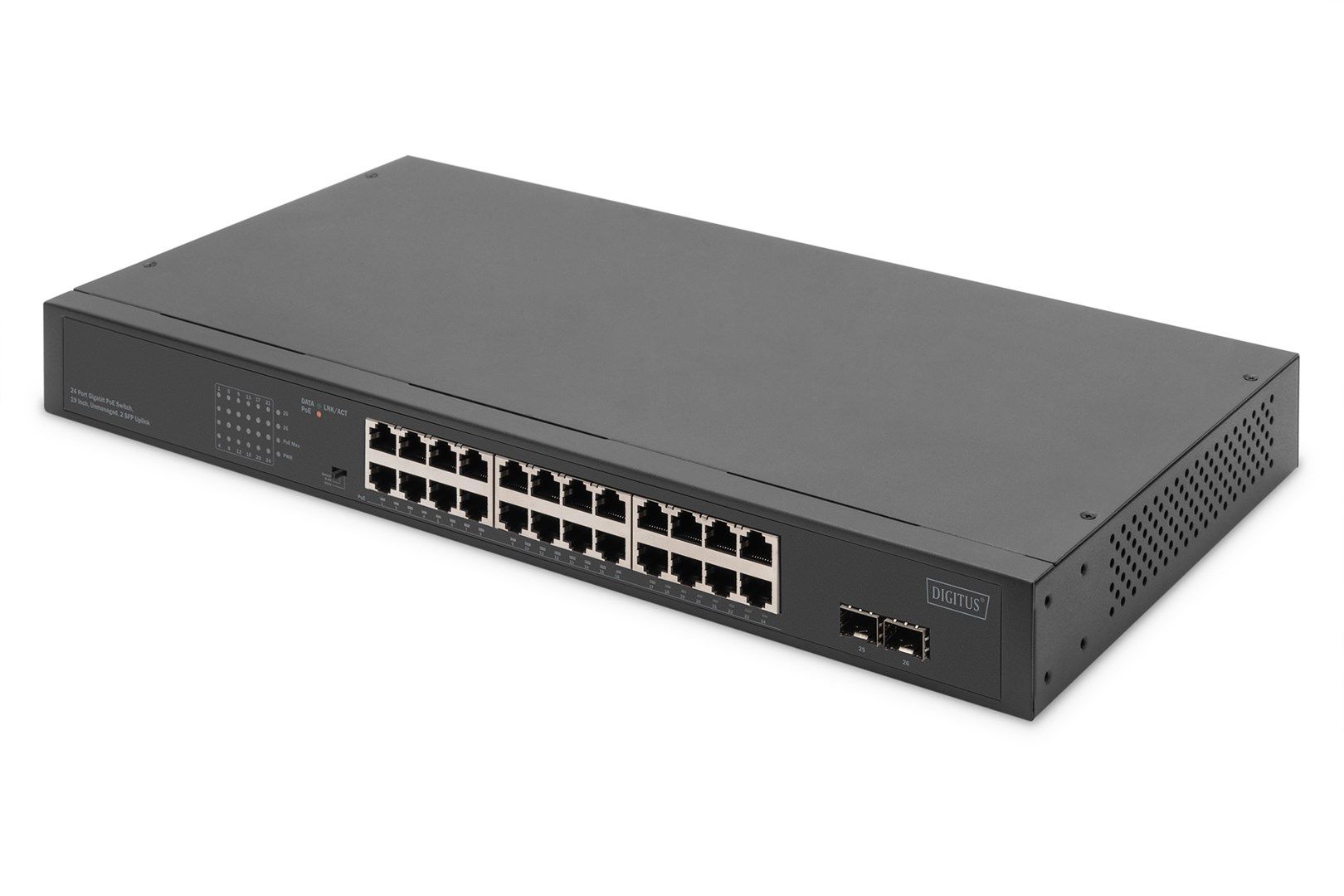 24-Port Gb+2-Port SFP Switch