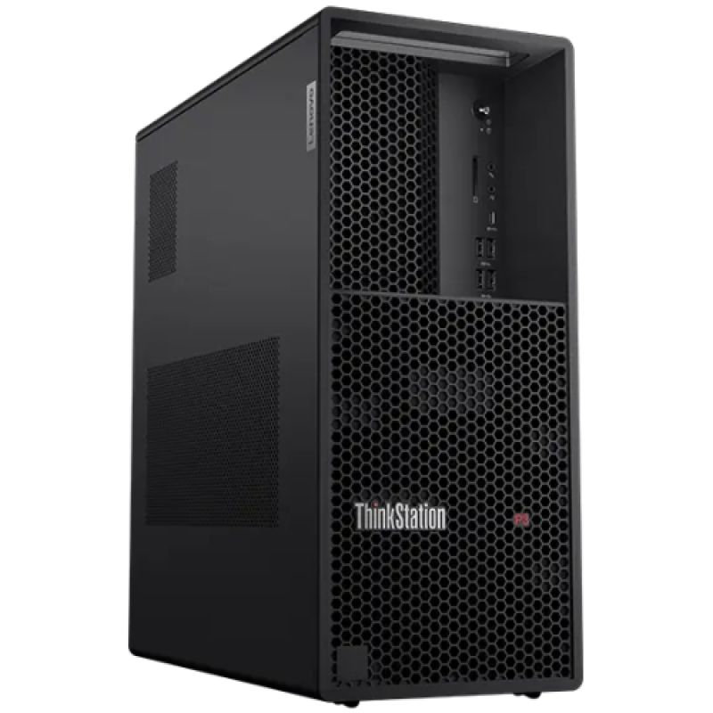 Desktop PC Lenovo ThinkStation P3 Gen 2, Intel 265 (20 C / 20 T, 2.40 GHz - 5.3 GHz, 30 MB cache, 182 W), 64 GB RAM, 1 TB SSD, Nvidia RTX 2000 Ada 16 GB, Windows 11 Pro