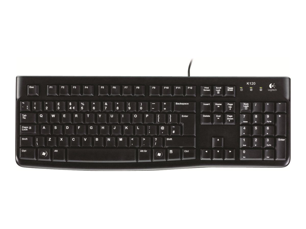 LOGITECH Corded Keyboard K120 - EER - US International layout