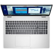 Laptop Dell Pro 16 PC16250, 16 inch 1920 x 1200 Touchscreen, Intel 235U (12 C / 14 T, 2.0 GHz - 4.9 GHz, 12 MB cache, 15 W), 16 GB DDR5, 512 GB SSD, Intel Graphics, Windows 11 Pro, Tastatura US, Gri
