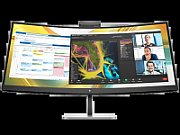 Monitor 34  HP Series 5 Pro 534pm, LED, VA, Curved, WQHD (3440 x 1440), 21:9, 5 ms, 400 cd/m², 4000:1 static / 10000000:1 dinamic, 178°/178°, 1x RJ-45/ 1x DP 1.4/ 1x HDMI 2.0/ 3x USB Type-A 5 Gbps (1 charging)/ 1x Type-C 10 Gbps/ 1x Type-C 5 Gbps/ 1x USB-B, Swivel: ±30° Tilt: -5 to + 20° Height