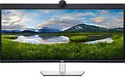 Dell Pro P 34 USB-C Hub Webcam Monitor - P3426WEV 34.1  WQHD 3440x1440 at 100Hz, 99% sRGB (CIE 1931), 109 PPI, 21:9, IPS, AG, 350 cd/m2, 1500:1, 178/178, 5ms/8ms, HDMI, DP, USB A/B/C, RJ45, Swivel, Height, Tilt, Slant